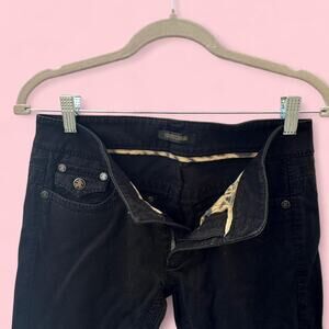 Roberto Cavalli Low Waist Black Jeans